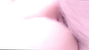 Vaginal sex in dog style and cumshot on hairy pussy
