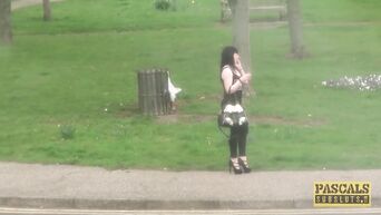 Heavy everyday life of cheap whore