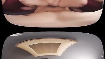 Virtual sex with hot Asian woman - virtual reality