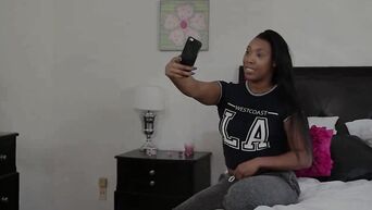 Big tits babysitter seduces married Negro