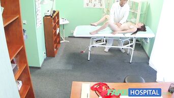 Mature doctor seduced and fucked young patient