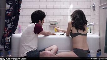 Spicy scenes from movie with American actress Noël Wells