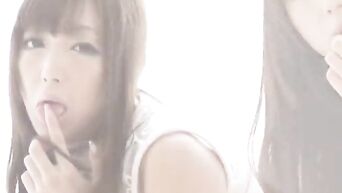 Romantic date with cute Japanese model