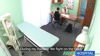 Sexy nurse wants patient's penis