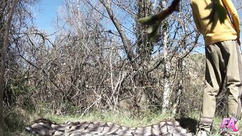 Real amateur sex on nature - Full HD porn