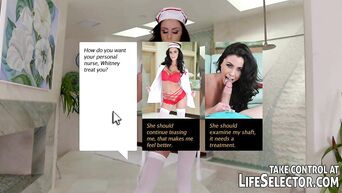 Hot nurse Whitney Westgate indulges patient at home
