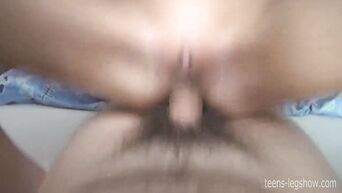 Russian anal with young brunette Foxy Di