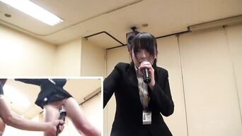 Public orgasmic vibrator masturbation and fierce fucking