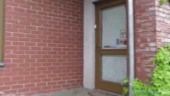 Young nymphomaniac fucks to lower cost of renting