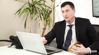 Hot secretary Anny Aurora