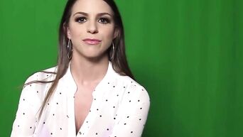 Brooklyn Chase is fucked by two blacks in toilet